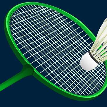 Ambiance tes vacances été - badminton