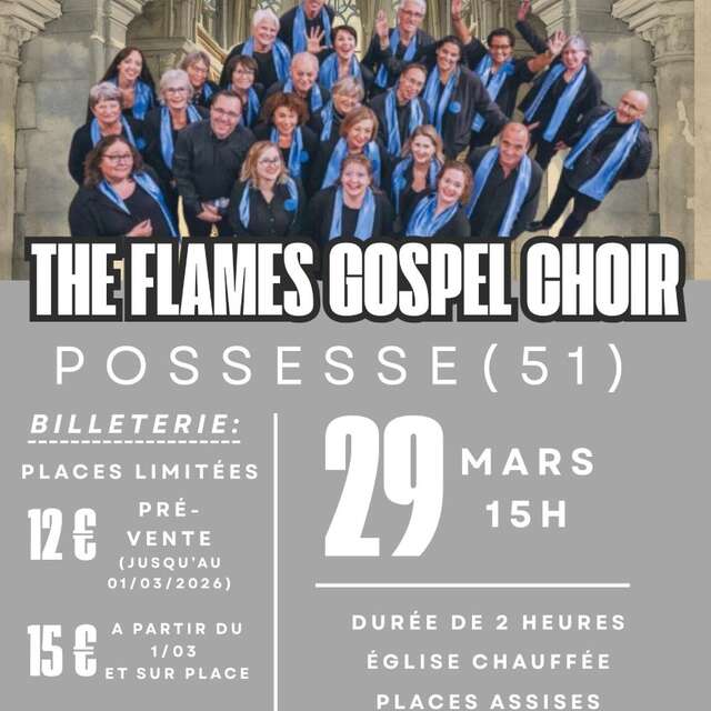 Concert : The Flames Gospel Choir
