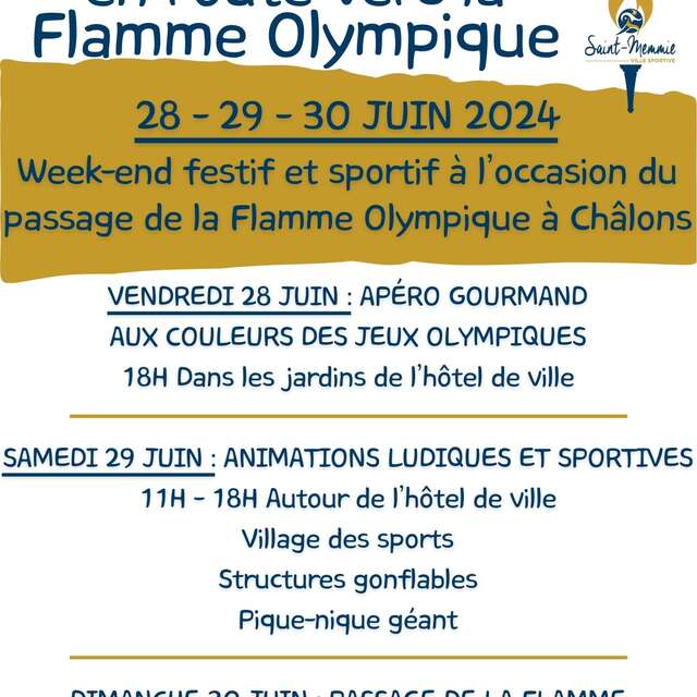 Week-End Passage de la Flamme Olympique