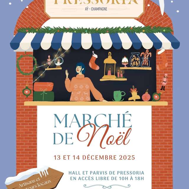 Marché de Noël chez Pressoria