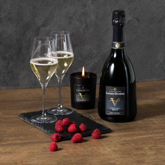 Dîner de la Saint-Valentin - Champagne Canard-Duchêne