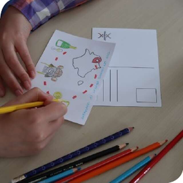 Journées Européennes du Patrimoine : Atelier carte postale "Souvenirs du musée"
