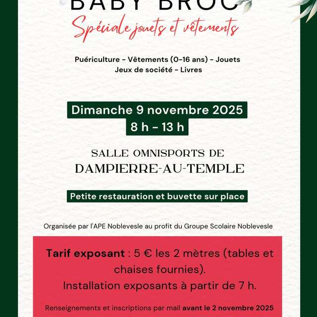 Baby’Broc Dampierre au Temple