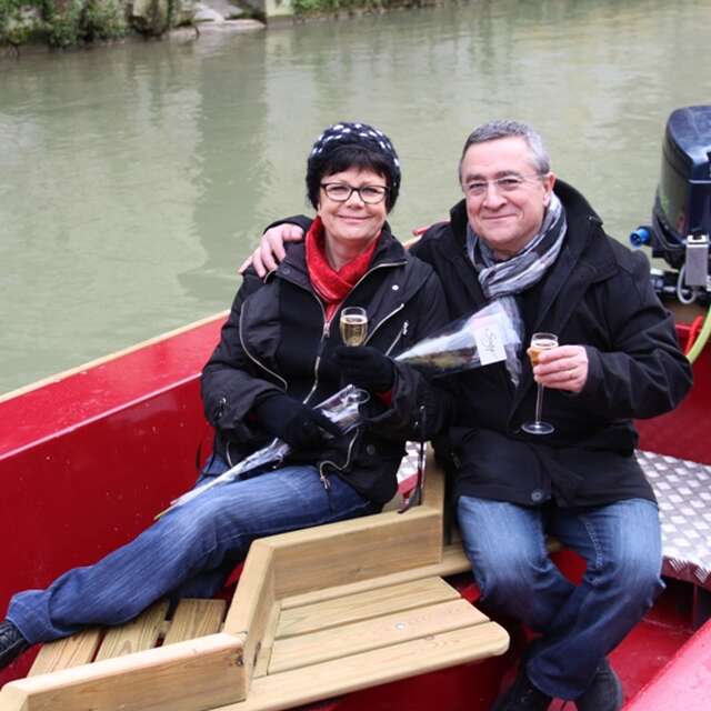 Balade en barque spéciale Saint-Valentin