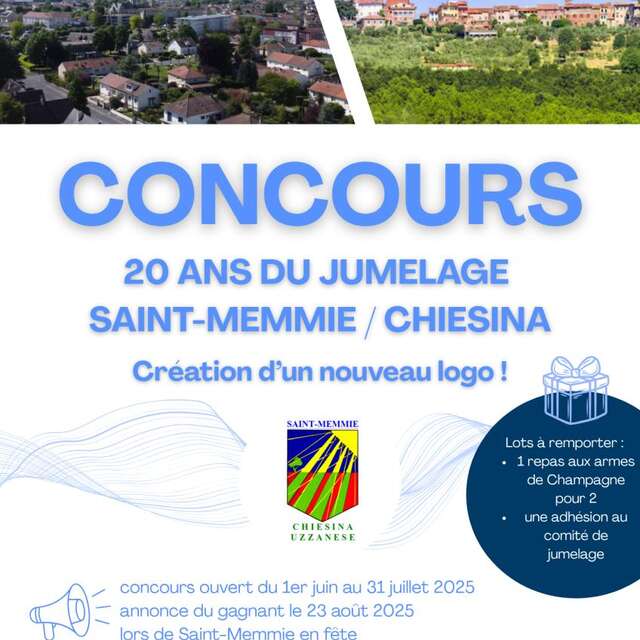 Concours : 20 ans du jumelage Saint-Memmie - Chiesina