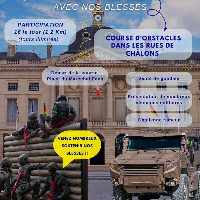 Course d'Obstacle "Avec Nos Blessés"