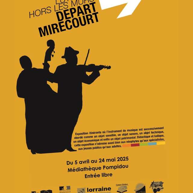Exposition : Lutherie hors les murs, départ de Mirecourt