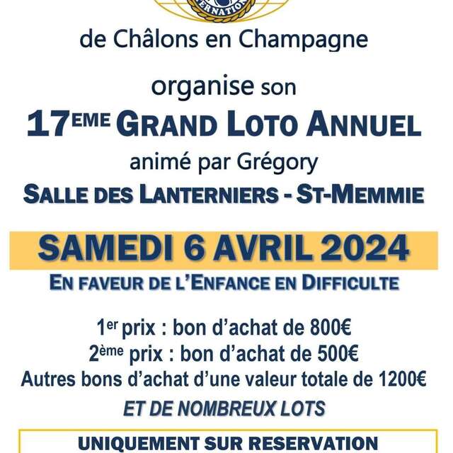 17ème Grand Loto Annuel