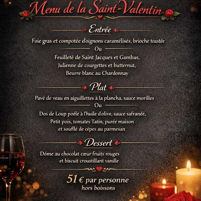 Dîner Concert St Valentin