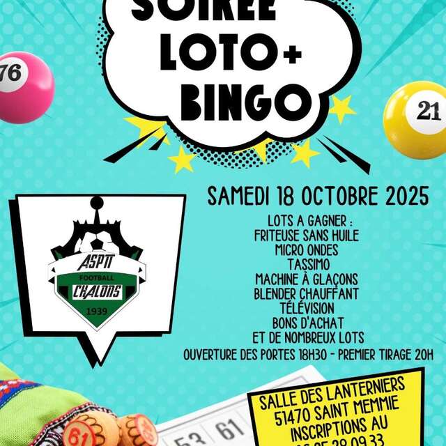 Soirée Loto + Bingo