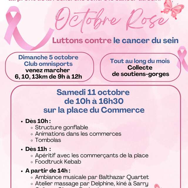 Octobre Rose à Sarry