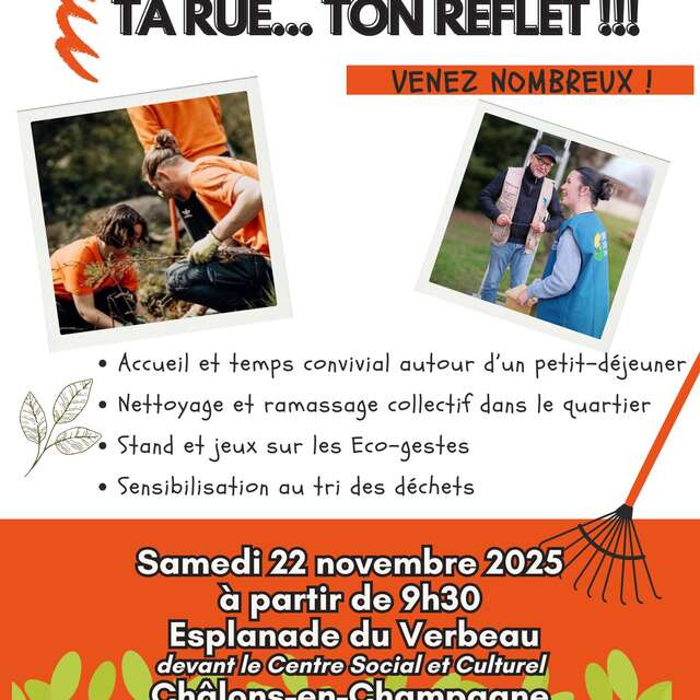 On ramasse, on avance... ta rue, ton reflet