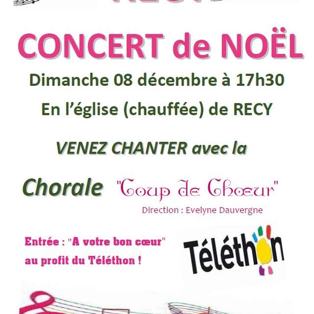 Concert de Noël à Recy