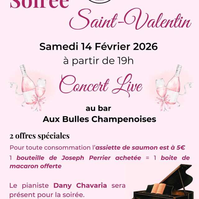 Soirée Saint-Valentin à l'ABC