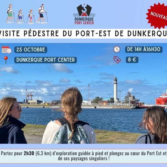 Visite pédestre du Port Est de Dunkerque