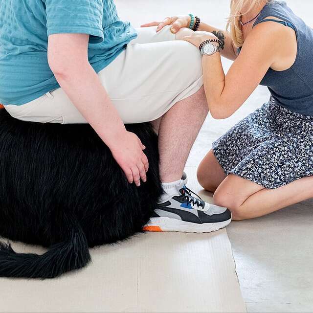 PARCOURS SENSORIEL de l'exposition "MUSÉES HORS FRONTIÈRES"