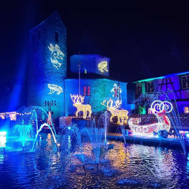 La magie de l'eau: Licht-Wassershow