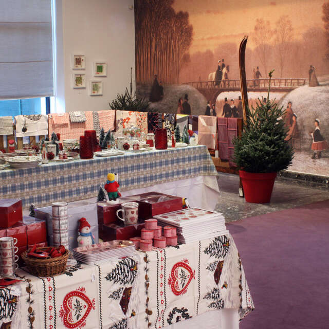 Christmas market at the museum
