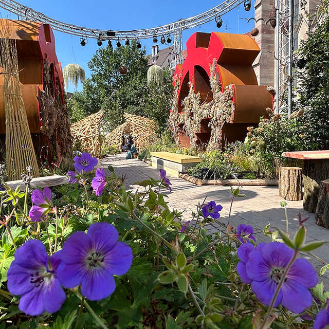 Ephemeral garden