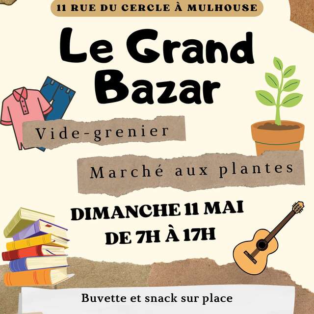 Le Grand Bazar - Vide-grenier
