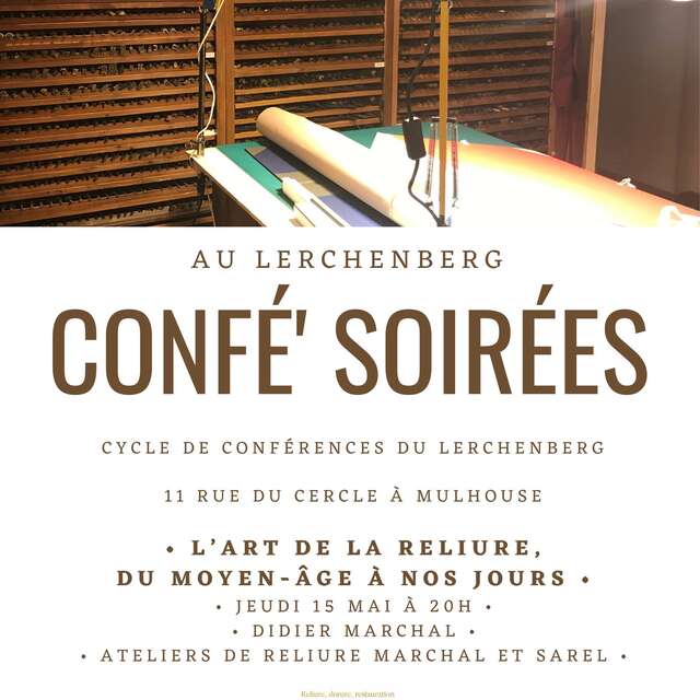 Confé' Soirées - L'art de la reliure, du Moyen-Age à nos jours