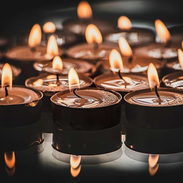 Candlelight concert at Cité du Train
