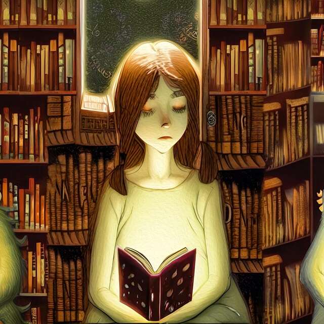 Halloween in der Drouot-Bibliothek