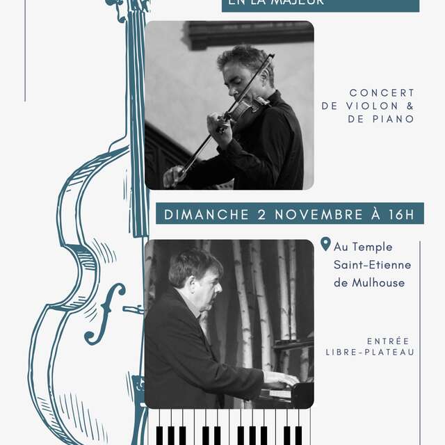 Concert de violon et de piano