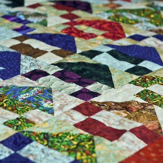 Atelier : tableau en patchwork japonais
