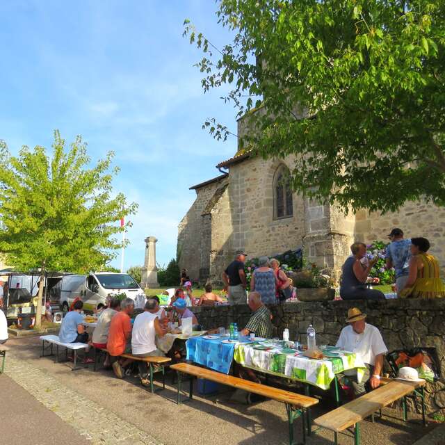 Marché fermier semi-nocturne à Saint-Auvent