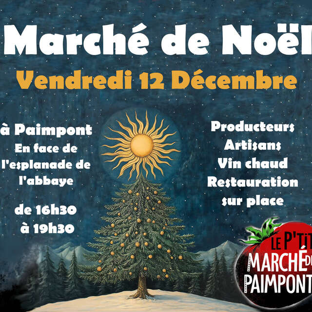 Le P'tit Marché de Paimpont présente son marché de Noël