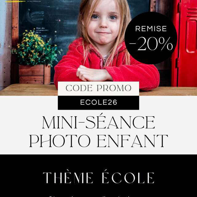 Séance photo sur le thème de l'école avec MLJ Production