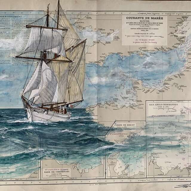 Les aquarelles marines d'Isabelle Jambon