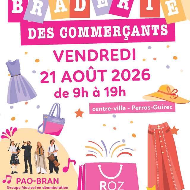 Braderie des commerçants - Roz Friday