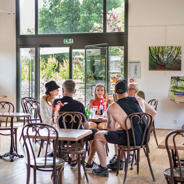 Café de la gare vélo-rail de Médréac
