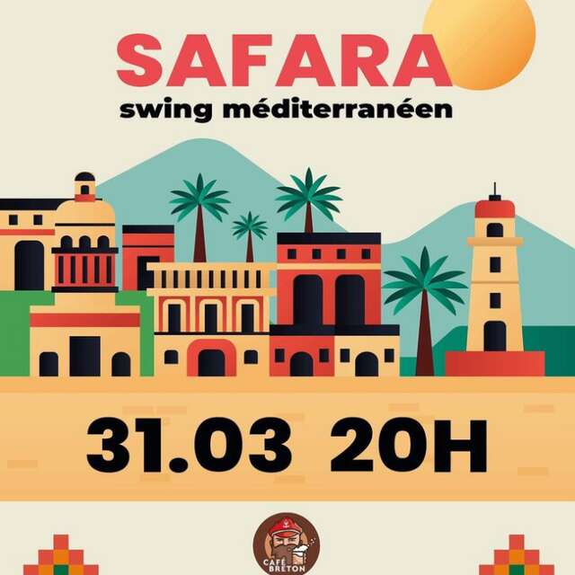 Concert Swing méditerranéen - SAFARA