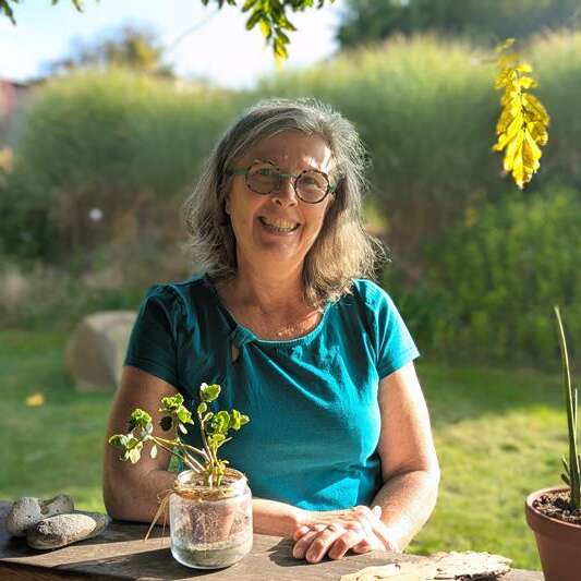 L'assiette dans le jardin de Mamyna
