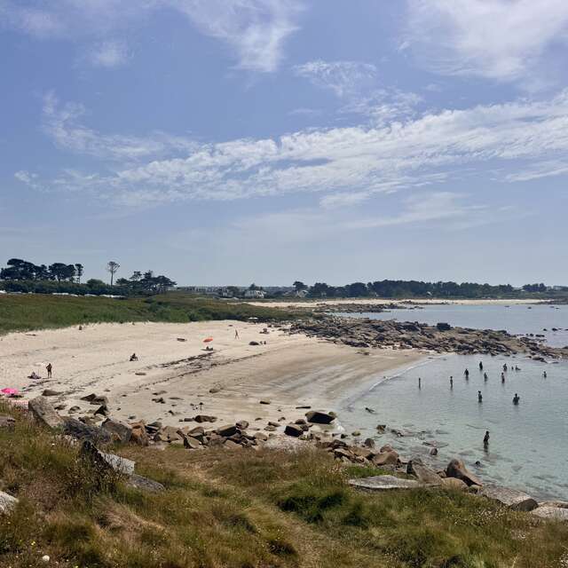 Plage Evenou, Landrellec