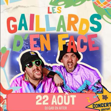 LES GAILLARDS D'EN FACE au Café Breton !