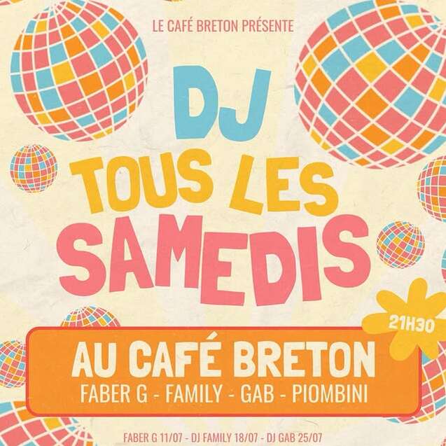 DJ Gab au Café Breton !