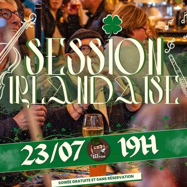 Session Irlandaise au Café Breton !