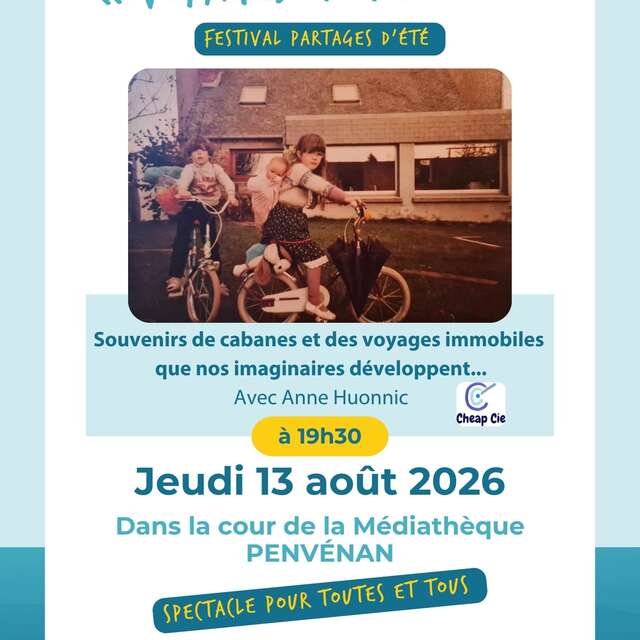 Voyages en cabanes - Festival Partages d'été