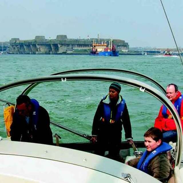 Balade nautique à la Cité de la voile Eric Tabarly