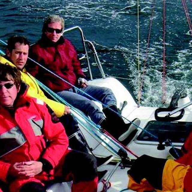 Voile sensation sur la baie de Quiberon