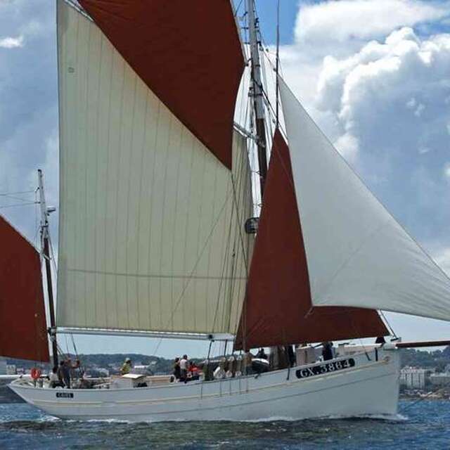 Autour de Groix à bord d'un ancien thonier