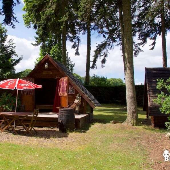 Cabanes de Pionniers du Camping d'Aleth