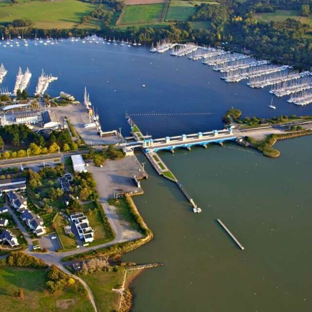 Le Barrage d'Arzal-Camoël