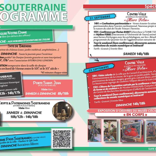Journées du Patrimoine à La Souterraine