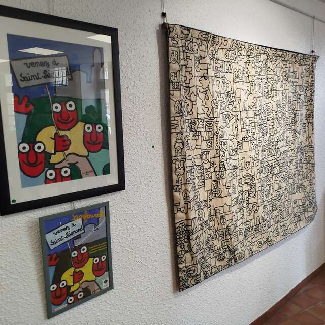 Exposition Sanfourche à l'espace culturel Grand Saint-Léonard
