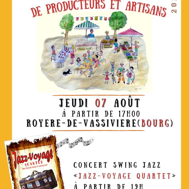 Marché de producteurs et d'artisans locaux